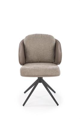 Стул Halmar Стул кухонный Halmar K554 (серый/светло-серый/черный) арт. V-CH-K/554-KR-POPIELATY