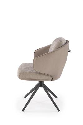 Стул Halmar Стул кухонный Halmar K554 (серый/светло-серый/черный) арт. V-CH-K/554-KR-POPIELATY