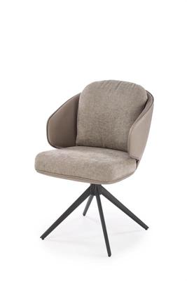 Стул Halmar Стул кухонный Halmar K554 (серый/светло-серый/черный) арт. V-CH-K/554-KR-POPIELATY