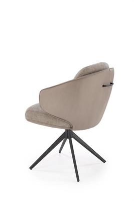 Стул Halmar Стул кухонный Halmar K554 (серый/светло-серый/черный) арт. V-CH-K/554-KR-POPIELATY