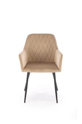 Стул Halmar Стул HALMAR K558 бежевый/черный арт. V-CH-K/558-KR-BEZOWY