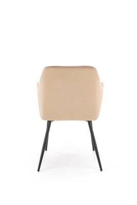 Стул Halmar Стул HALMAR K558 бежевый/черный арт. V-CH-K/558-KR-BEZOWY
