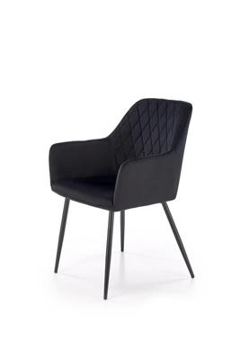 Стул Halmar Стул HALMAR K558 черный/черный арт. V-CH-K/558-KR-CZARNY
