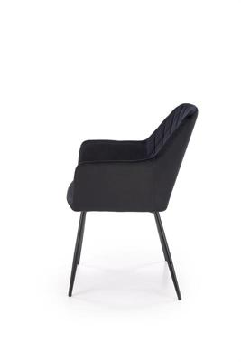 Стул Halmar Стул HALMAR K558 черный/черный арт. V-CH-K/558-KR-CZARNY