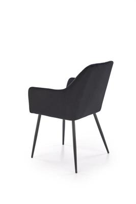 Стул Halmar Стул HALMAR K558 черный/черный арт. V-CH-K/558-KR-CZARNY