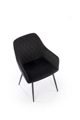 Стул Halmar Стул HALMAR K558 черный/черный арт. V-CH-K/558-KR-CZARNY