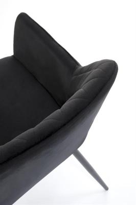Стул Halmar Стул HALMAR K558 черный/черный арт. V-CH-K/558-KR-CZARNY