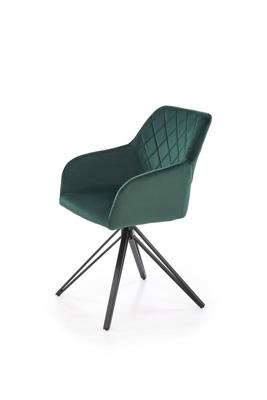 Стул Halmar Стул кухонный Halmar K535 (зеленый/черный) арт. V-CH-K/535-KR-C.ZIELONY