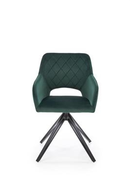 Стул Halmar Стул кухонный Halmar K535 (зеленый/черный) арт. V-CH-K/535-KR-C.ZIELONY