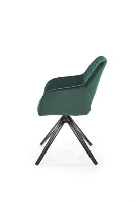 Стул Halmar Стул кухонный Halmar K535 (зеленый/черный) арт. V-CH-K/535-KR-C.ZIELONY