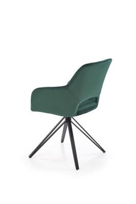 Стул Halmar Стул кухонный Halmar K535 (зеленый/черный) арт. V-CH-K/535-KR-C.ZIELONY