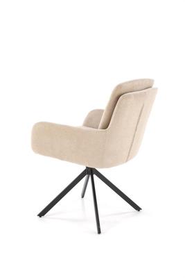 Стул Halmar Стул кухонный Halmar K536 (бежевый/черный) арт. V-CH-K/536-KR-BEZOWY