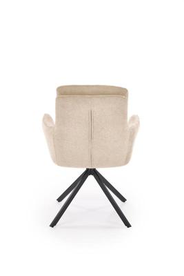 Стул Halmar Стул кухонный Halmar K536 (бежевый/черный) арт. V-CH-K/536-KR-BEZOWY