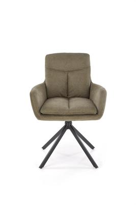 Стул Halmar Стул кухонный Halmar K536 (оливковый/черный) арт. V-CH-K/536-KR-OLIWKOWY