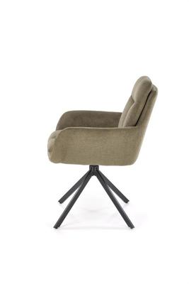 Стул Halmar Стул кухонный Halmar K536 (оливковый/черный) арт. V-CH-K/536-KR-OLIWKOWY