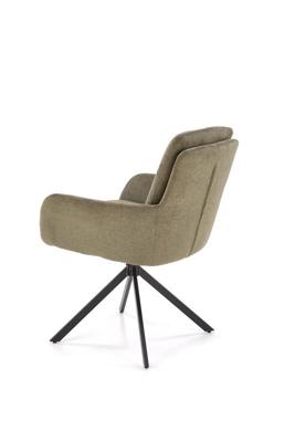 Стул Halmar Стул кухонный Halmar K536 (оливковый/черный) арт. V-CH-K/536-KR-OLIWKOWY