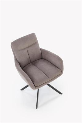 Стул Halmar Стул кухонный Halmar K536 (серый/черный) арт. V-CH-K/536-KR-POPIELATY