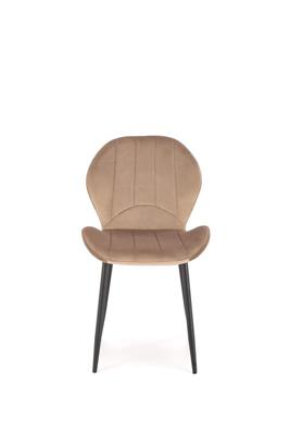 Стул Halmar Стул кухонный Halmar K538 (бежевый/черный) арт. V-CH-K/538-KR-BEZOWY