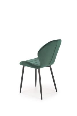 Стул Halmar Стул кухонный Halmar K538 (темно-зеленый/черный) арт. V-CH-K/538-KR-C.ZIELONY