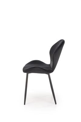 Стул Halmar Стул кухонный Halmar K538 (черный/черный) арт. V-CH-K/538-KR-CZARNY
