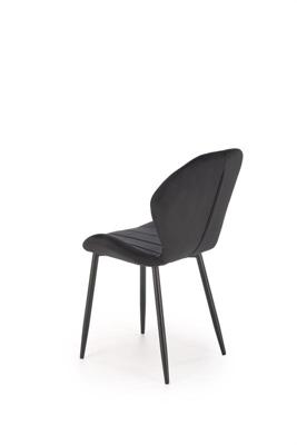 Стул Halmar Стул кухонный Halmar K538 (черный/черный) арт. V-CH-K/538-KR-CZARNY