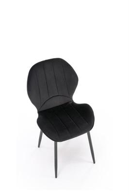Стул Halmar Стул кухонный Halmar K538 (черный/черный) арт. V-CH-K/538-KR-CZARNY