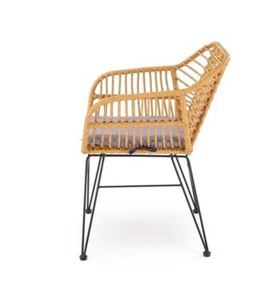 Стул Halmar Стул кухонный Halmar K541 (серый/натуральный/черный) арт. V-CH-K/541-KR