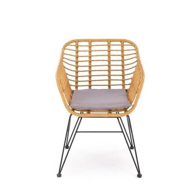 Стул Halmar Стул кухонный Halmar K541 (серый/натуральный/черный) арт. V-CH-K/541-KR