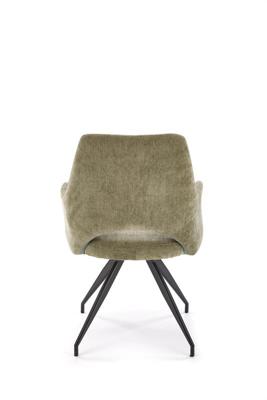 Стул Halmar Стул кухонный Halmar K542 (оливковый/черный) арт. V-CH-K/542-KR-OLIWKOWY