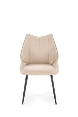 Стул Halmar Стул кухонный Halmar K543 (бежевый/черный) арт. V-CH-K/543-KR-BEZOWY