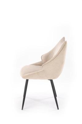 Стул Halmar Стул кухонный Halmar K543 (бежевый/черный) арт. V-CH-K/543-KR-BEZOWY