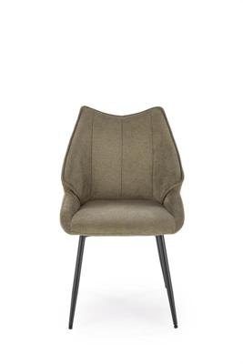 Стул Halmar Стул кухонный Halmar K543 (оливковый/черный) арт. V-CH-K/543-KR-OLIWKOWY