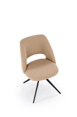 Стул Halmar Стул кухонный Halmar K546 (бежевый/черный) арт. V-CH-K/546-KR-BEZOWY