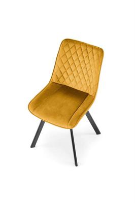 Стул Halmar Стул кухонный Halmar K520 (горчичный/черный) арт. V-CH-K/520-KR-MUSZTARDOWY