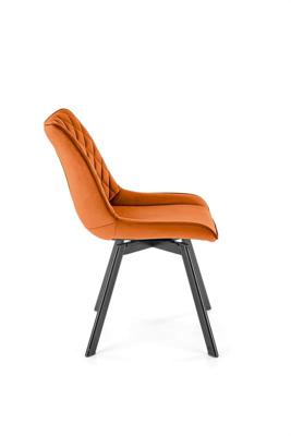 Стул Halmar Стул кухонный Halmar K520 (корица/черный) арт. V-CH-K/520-KR-CYNAMONOWY