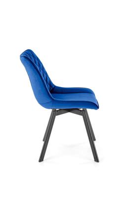 Стул Halmar Стул кухонный Halmar K520 (синий/черный) арт. V-CH-K/520-KR-GRANATOWY