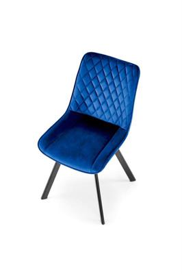 Стул Halmar Стул кухонный Halmar K520 (синий/черный) арт. V-CH-K/520-KR-GRANATOWY