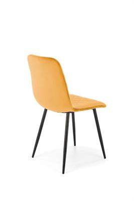 Стул Halmar Стул кухонный Halmar K525 (горчичный/черный) арт. V-CH-K/525-KR-MUSZTARDOWY