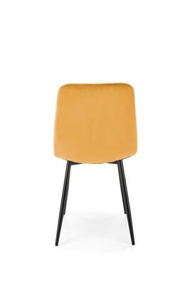 Стул Halmar Стул кухонный Halmar K525 (горчичный/черный) арт. V-CH-K/525-KR-MUSZTARDOWY