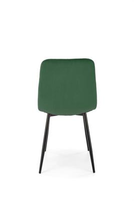 Стул Halmar Стул кухонный Halmar K525 (зеленый/черный) арт. V-CH-K/525-KR-C.ZIELONY