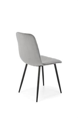 Стул Halmar Стул кухонный Halmar K525 (серый/черный) арт. V-CH-K/525-KR-POPIELATY