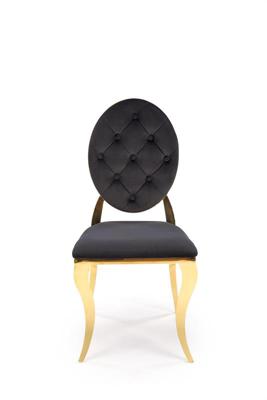 Стул Halmar Стул кухонный Halmar K556 (черный/золотой) арт. V-CH-K/556-KR