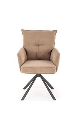 Стул Halmar Стул кухонный Halmar K528 (капучино/черный) арт. V-CH-K/528-KR-CAPPUCCINO