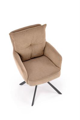 Стул Halmar Стул кухонный Halmar K528 (капучино/черный) арт. V-CH-K/528-KR-CAPPUCCINO