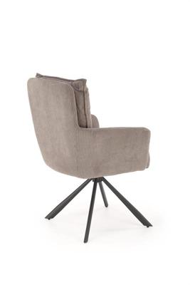 Стул Halmar Стул кухонный Halmar K528 (серый/черный) арт. V-CH-K/528-KR-POPIELATY
