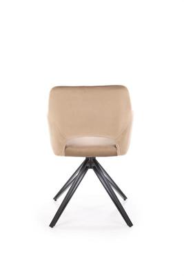 Стул Halmar Стул кухонный Halmar K535 (бежевый/черный) арт. V-CH-K/535-KR-BEZOWY