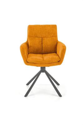 Стул Halmar Стул HALMAR K495 горчичный/черный, поворотный арт. V-CH-K/495-KR-MUSZTARDOWY