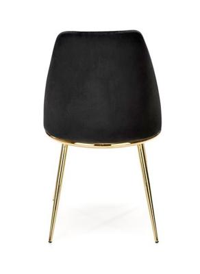 Стул Halmar Стул кухонный Halmar K460 (черный/золотой) арт. V-CH-K/460-KR-CZARNY