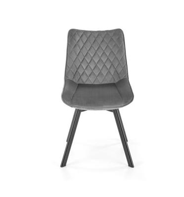 Стул Halmar Стул кухонный Halmar K520 (черный/темно-серый) арт. V-CH-K/520-KR-C.POPIEL