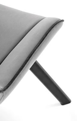 Стул Halmar Стул кухонный Halmar K520 (черный/темно-серый) арт. V-CH-K/520-KR-C.POPIEL
